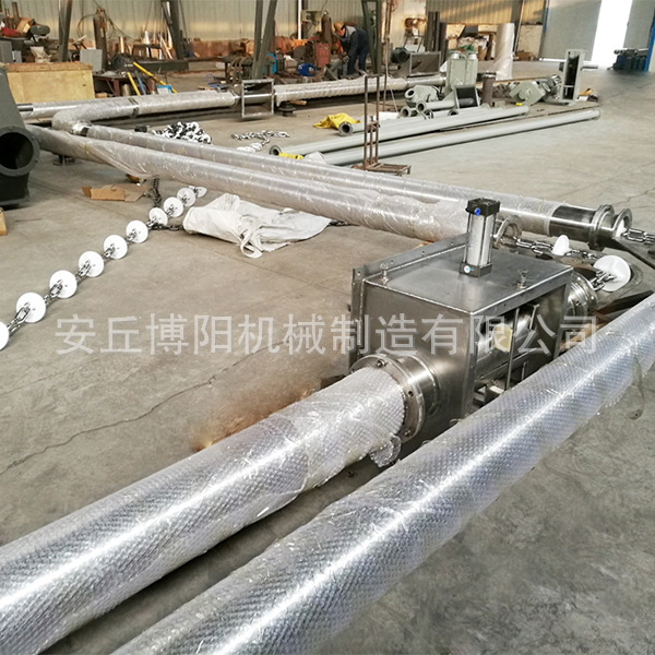 糧食管鏈式輸送機為什么能夠保證物料完整性?