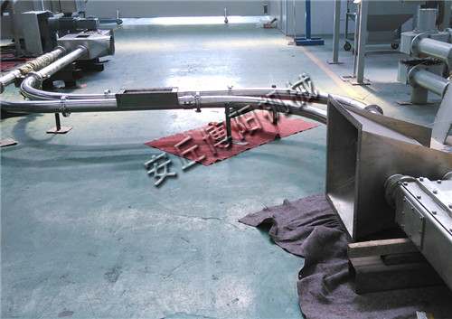 磷礦粉管鏈?zhǔn)捷斔蜋C(jī)如何正確安裝?