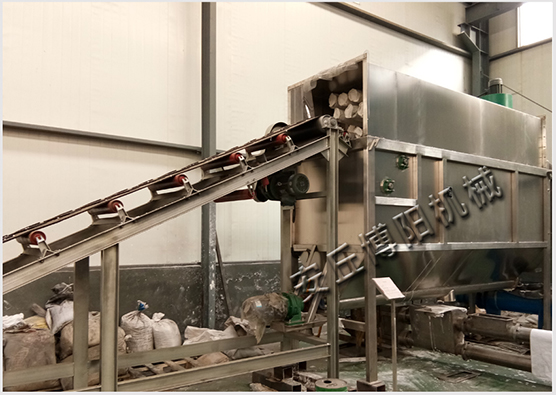 碳酸鈣自動破袋機(jī),密閉拆包無揚(yáng)塵