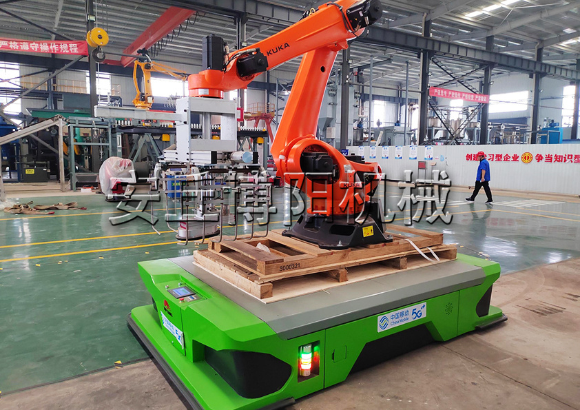 安丘博陽機械袋料全自動搬運碼垛機特點是什么？