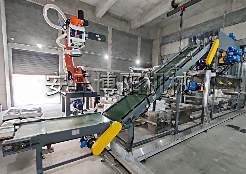 輕鈣粉全自動拆袋機的工作流程你了解嗎？