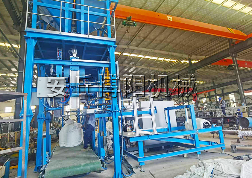 碳酸鈣粉全自動噸袋包裝機的工作流程工作流程是什么？