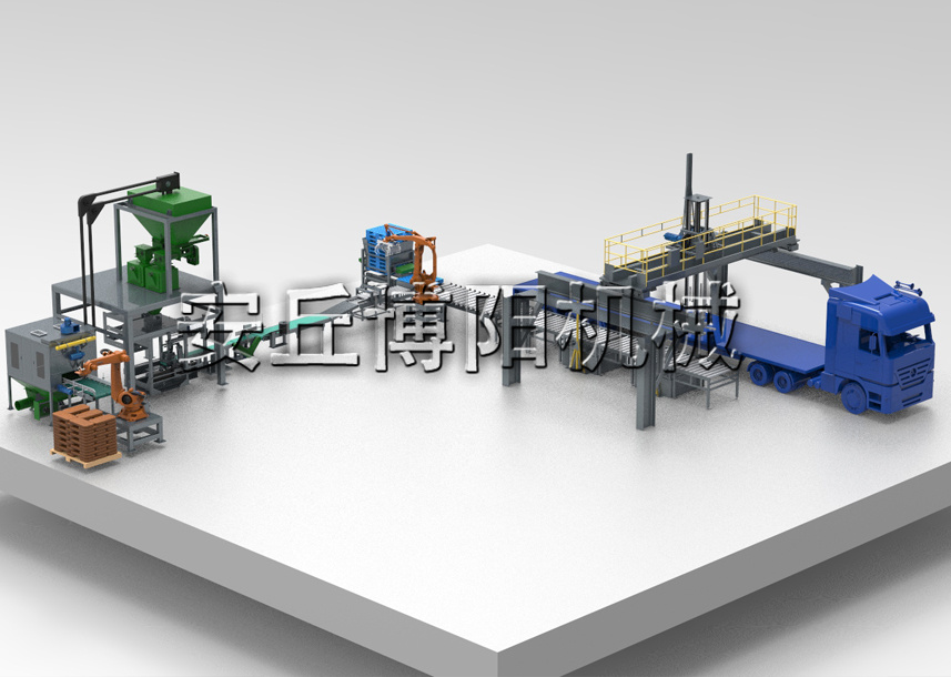 飼料顆粒全自動拆垛裝車機(jī) 全自動拆垛裝車機(jī)器人組成