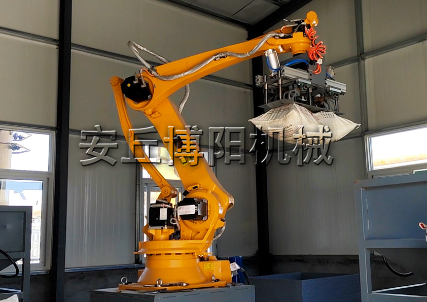 企業(yè)為什么要使用碳酸氫銨自動拆包機(jī)器人呢?