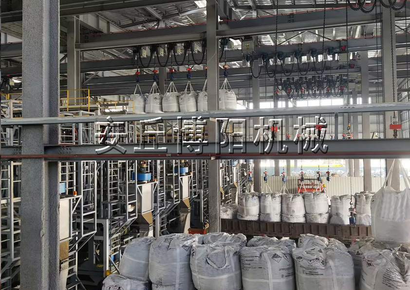 粉粒料全自動噸袋拆包機(jī)特點 全自動噸包拆包設(shè)備廠家