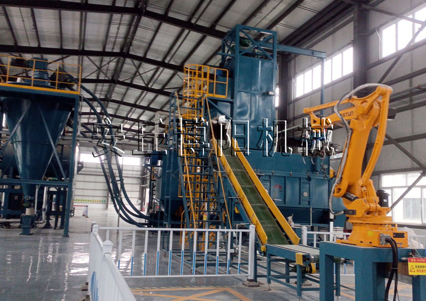 橡膠粉自動拆包機器人的工業(yè)原理和特點是什么？