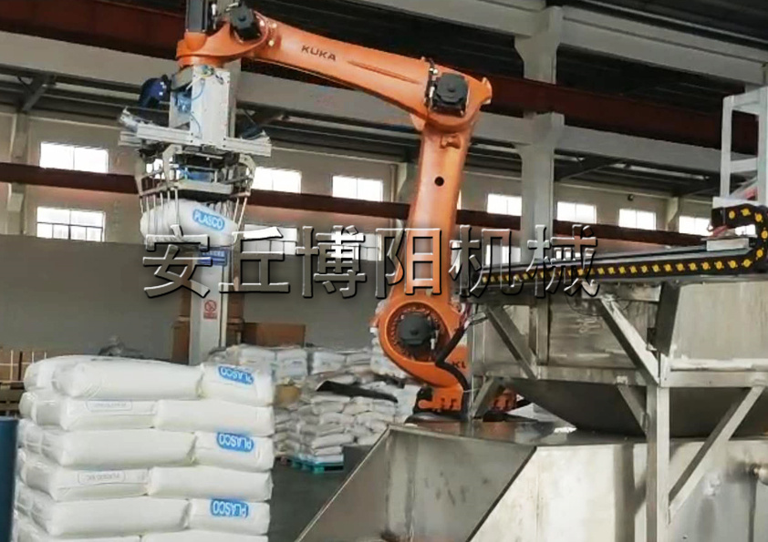 PP顆粒自動拆包機械手的工作流程和優(yōu)勢是什么？
